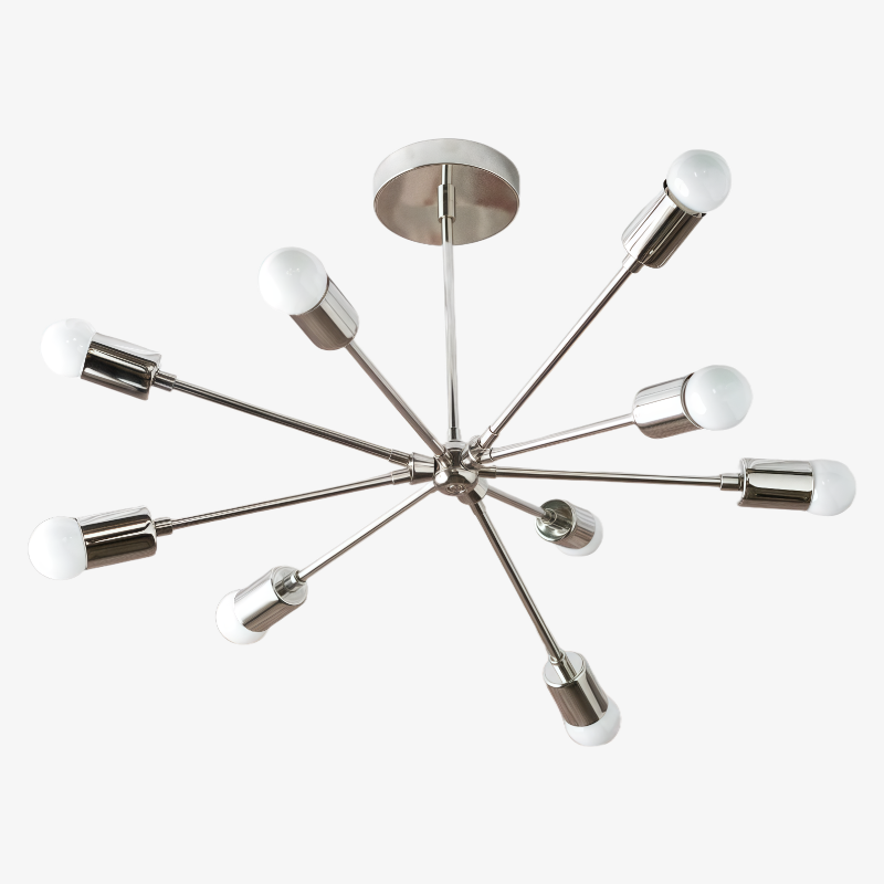 Lustre moderne Mobilux Line - Plafonnier milieu du siècle