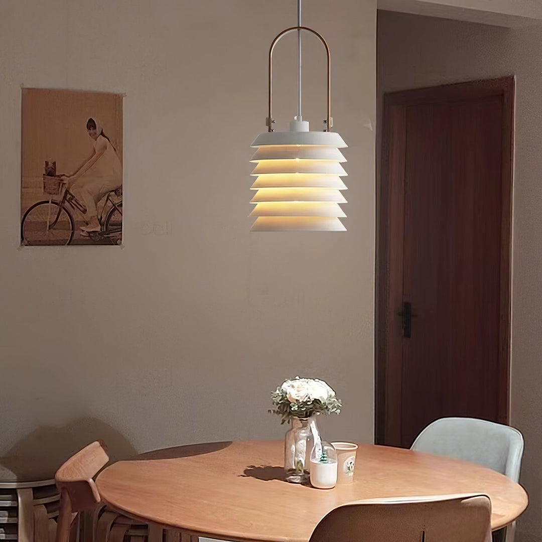 Minimalistische Laternen-Pendelleuchte