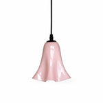 Cargar imagen en el visor de la Galería, Blush pink glass pendant light