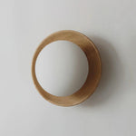 Load image into Gallery viewer, Nordic Minimalist Natural Wood LED Wall Light