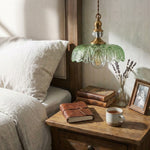 Load image into Gallery viewer, Verdoma Flower Glass Pendant Light - Vintage Floral Design for Living and Dining U01