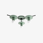 Cargar imagen en el visor de la Galería, Radiro Globe Colorful Ceiling Light-3 Light Minimalist Fixture
