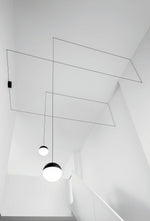 Bild in Gallery-Viewer laden, Metal Polycarbonate Ceiling Pendant Light