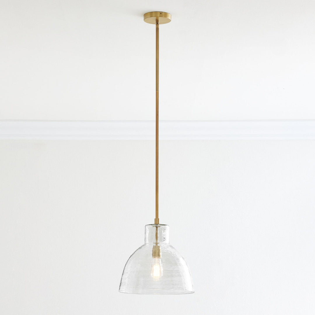 Colección de lámparas colgantes de cristal Glavira: vidrio reciclado para la cocina