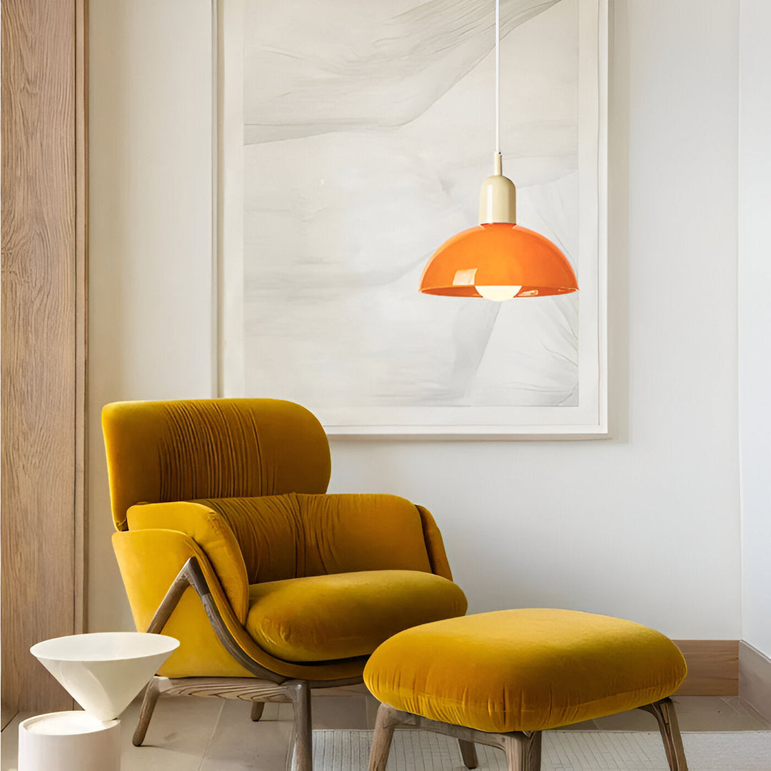Aurora Nordic Colorful Bowl Pendant Light