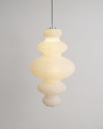 Load image into Gallery viewer, Stacked Mulberry Paper Swag Pendant