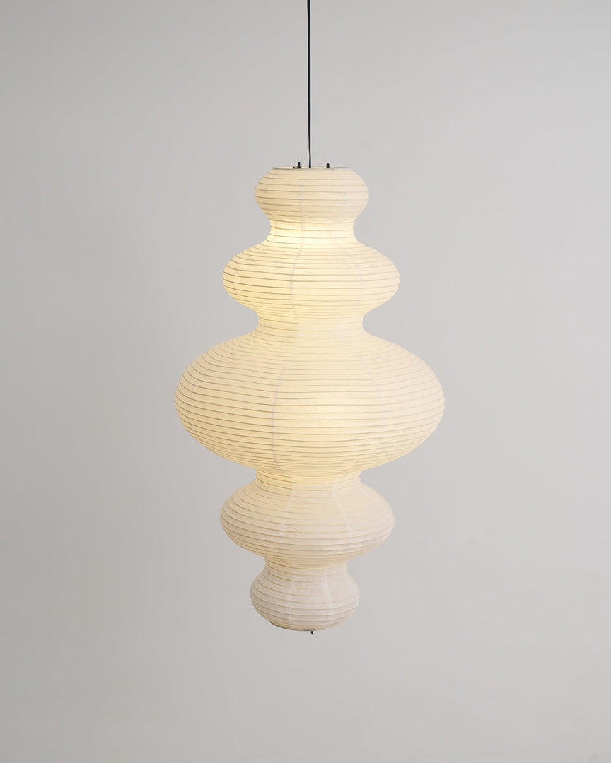 Stacked Mulberry Paper Swag Pendant