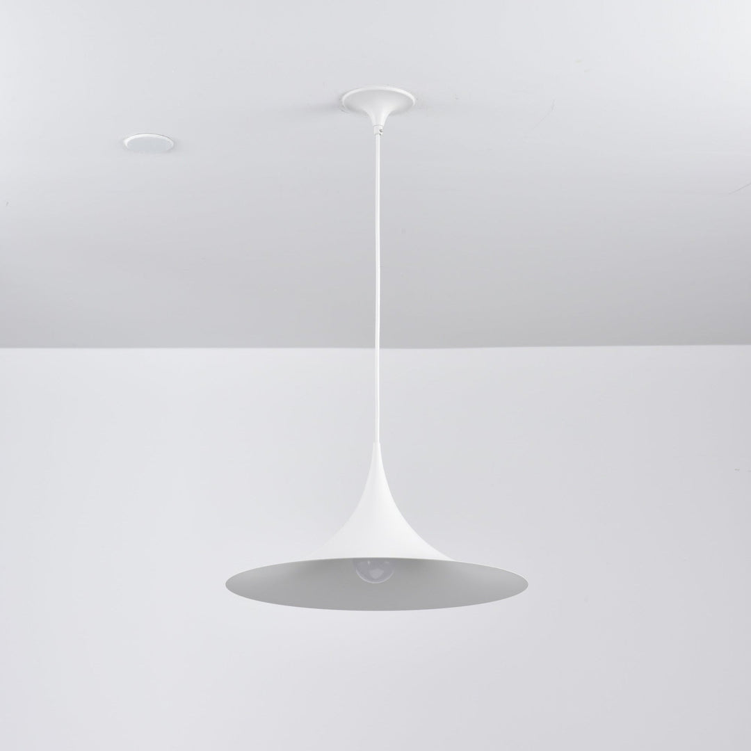 Arch-Shaped Aluminum Plug-In Pendant Light