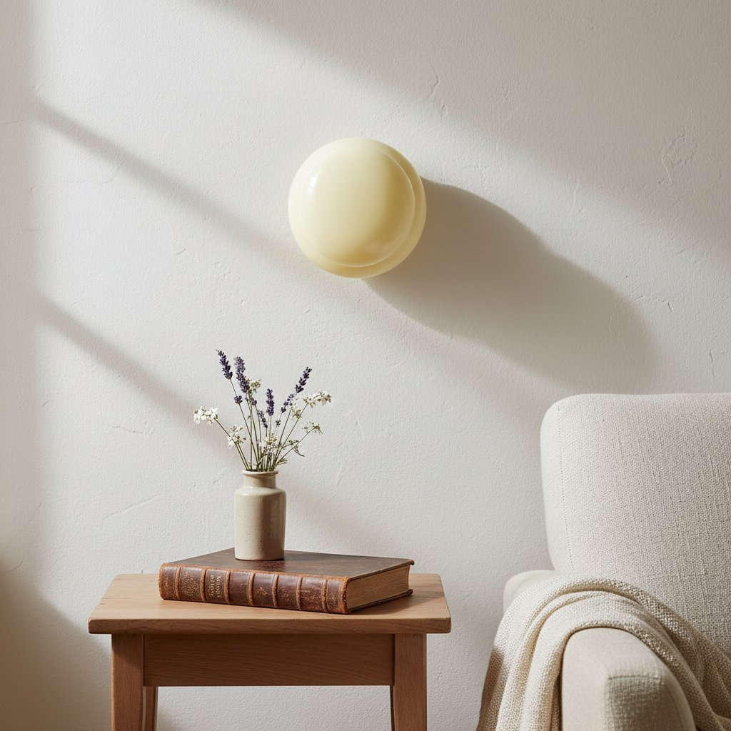 Applique Globe Lumineuse Coloria — Applique en Verre Opale de Style Contemporain Moderne pour Espaces Intérieurs