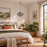 Load image into Gallery viewer, Koloro Millie Plug-In Glass Pendant Light - Retro Colorful Pendant for Modern Interiors