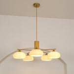 Load image into Gallery viewer, Elliptical Persimmon Chandelier
