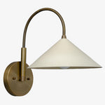 Load image into Gallery viewer, Curva Metal Vintage Wall Sconce  - Elegant Cone Shade for Bedrooms
