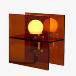 Charger l'image dans la visionneuse de galerie, Lampe de Table Horizon Océan au Coucher du Soleil - Lampe de Bureau Décorative Moderne à Ambiance Dégradée pour Intérieur Maison