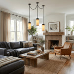 Bild in Gallery-Viewer laden, Cream Alabaster Chain Hardwired Pendant Light
