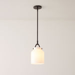 Charger l&#39;image dans la visionneuse de galerie, Lampe suspendue en métal Morandi Hanton Nordic Metal — Luminaire minimaliste nordique 
