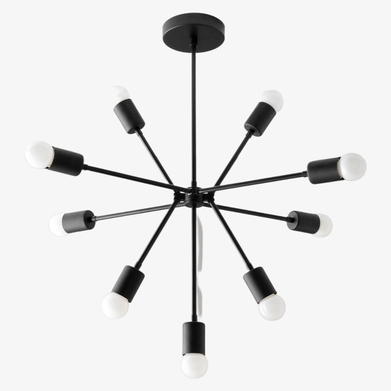 Lustre moderne Mobilux Line - Plafonnier milieu du siècle