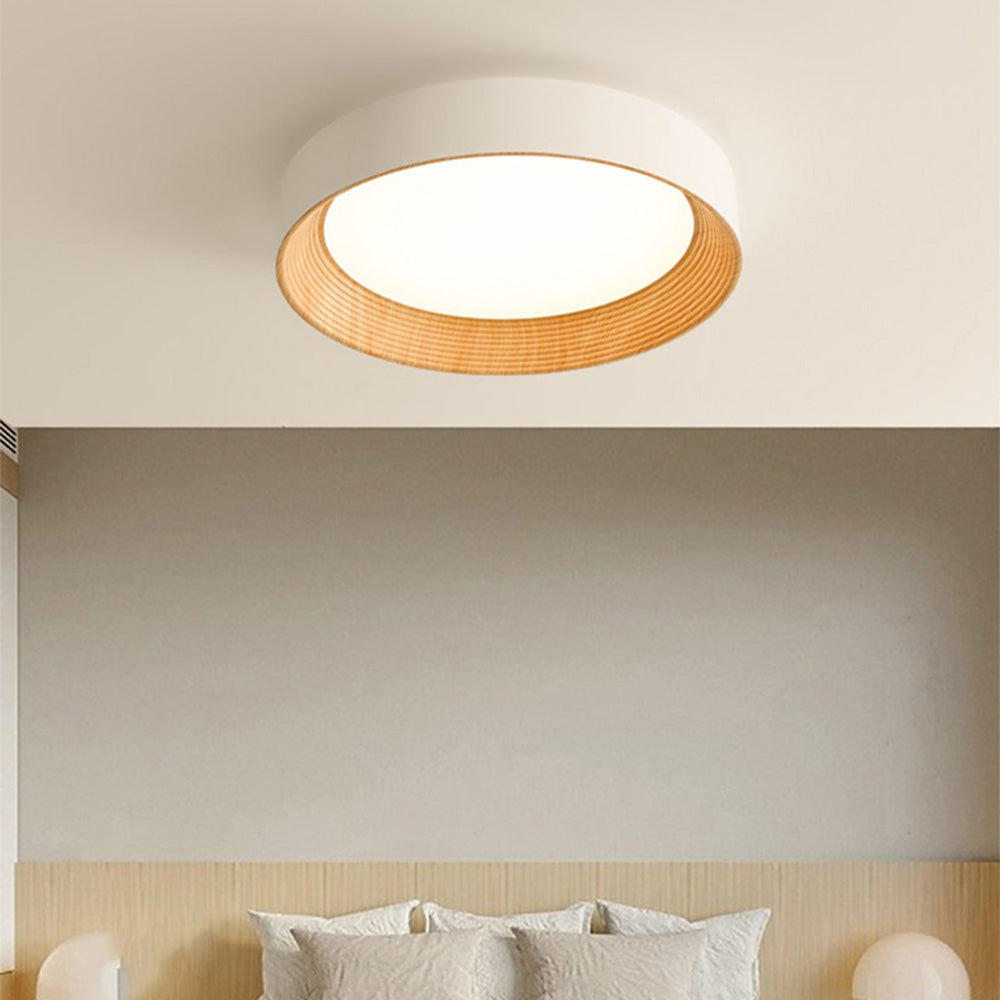 Plafonnier rond à LED minimaliste