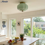 Charger l'image dans la visionneuse de galerie, Plafonnier encastré Eloise en verre laiteux – Éclairage d'accentuation moderne avec abat-jour en verre artistique 