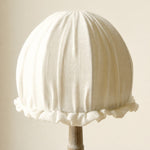 Load image into Gallery viewer, Pleated fabric shade silhouette close detail