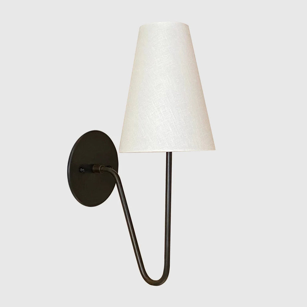 Organische Glas-Scoop-Wandlampe – Minimalistische Moderne Dekorative Ambient-Wandleuchte für Wohnzimmer