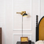 Load image into Gallery viewer, Adjustable Arm Plug In Wall Lamp