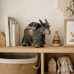 Cargar imagen en el visor de la Galería, Handmade Nepal Wool Felt Yak Ornament