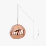 Bild in Gallery-Viewer laden, Molten PVC Organic Plug-In Pendant Light