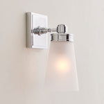 Load image into Gallery viewer, Derlina Glass Cone Wall Sconce - Modern Frosted Glass Shade Lighting
