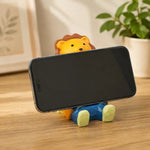 Cargar imagen en el visor de la Galería, Wooden animal phone stand scene view