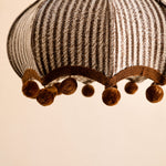 Load image into Gallery viewer, French Vintage Striped Fabric Pendant Lamp