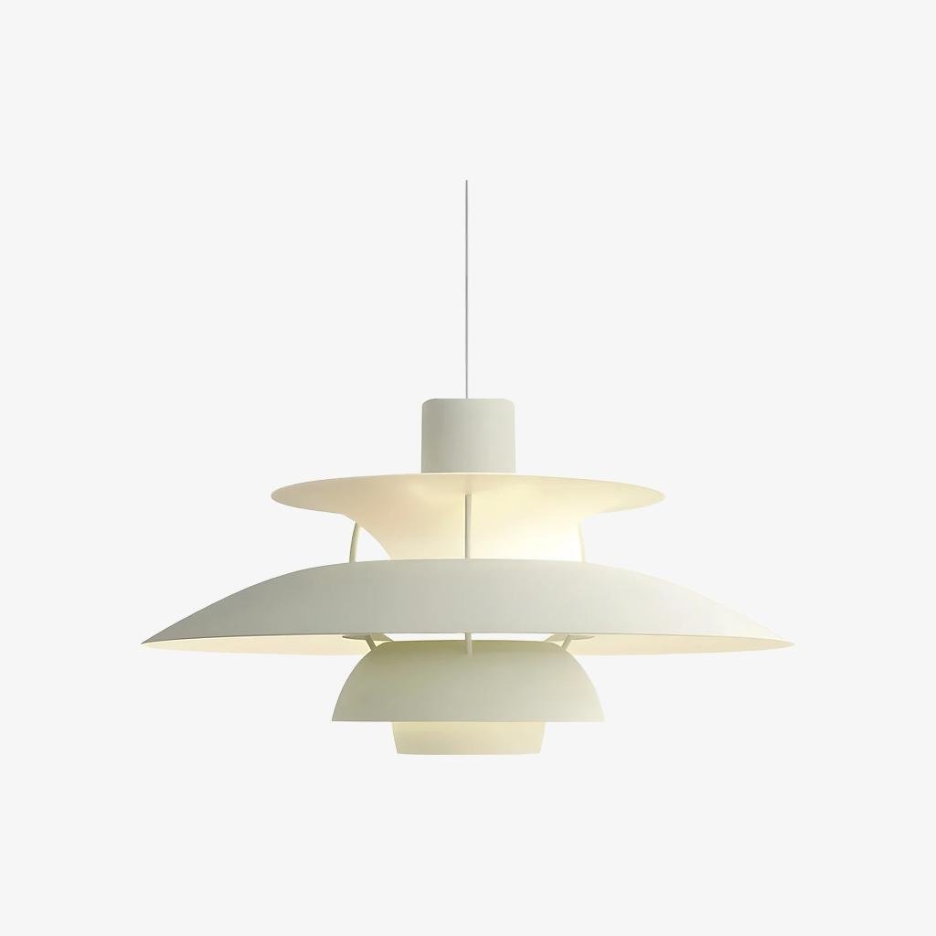 Layora Moderne Skandinavische Hängelampe – Mehrfarbiges Aluminium-Design für Ess- und Wohnzimmer N38