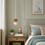 Bild in Gallery-Viewer laden, Giraffe LED pendant light close room view