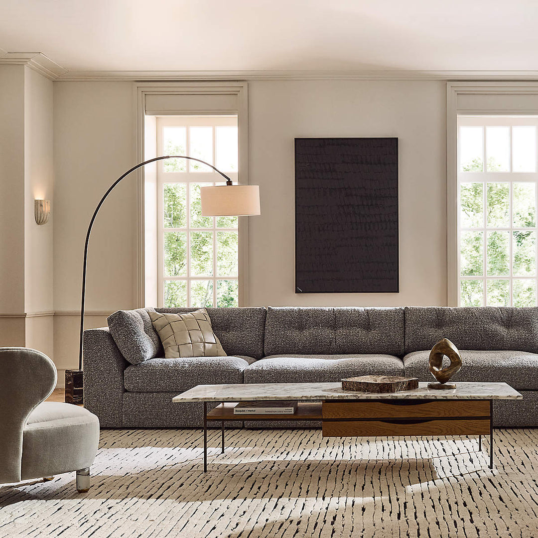 Gerippte Glas-Wandlampe – Modernes minimalistisches Design für Schlafzimmer-Nachttischbeleuchtung