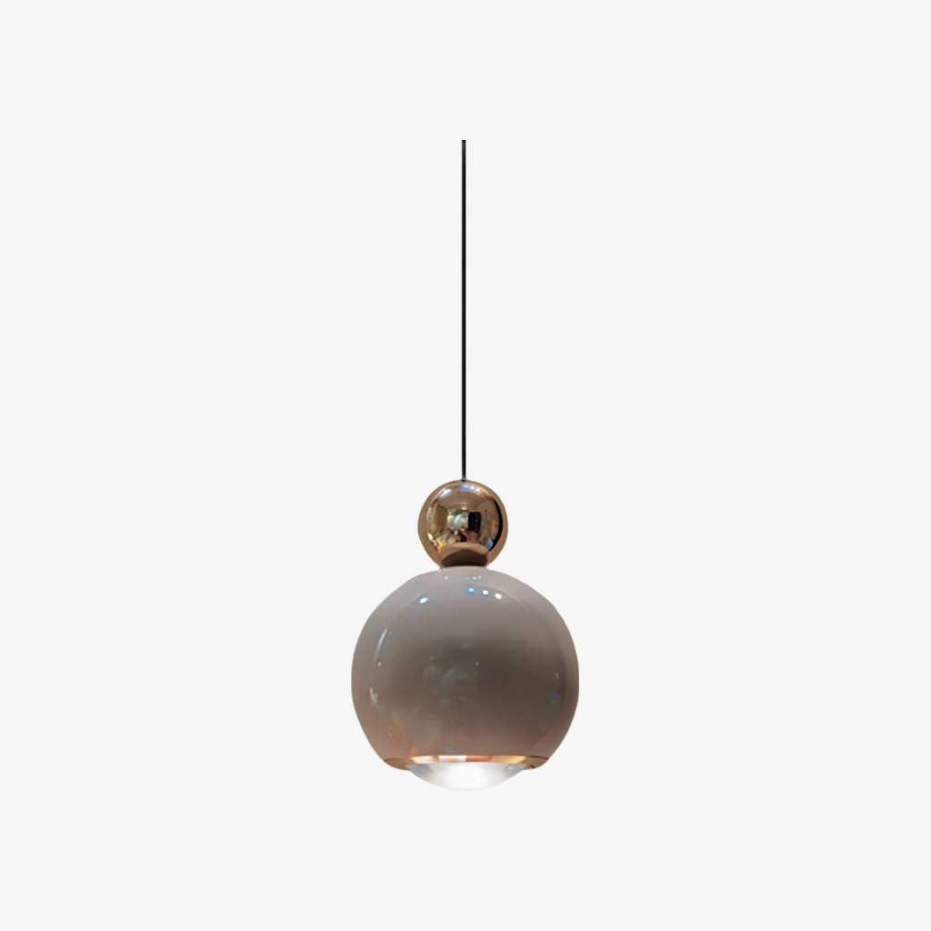 Glintap Creme Stil Pendelleuchte – Verstellbare Hubpendelleuchte mit Touch-Dreifarb-LED
