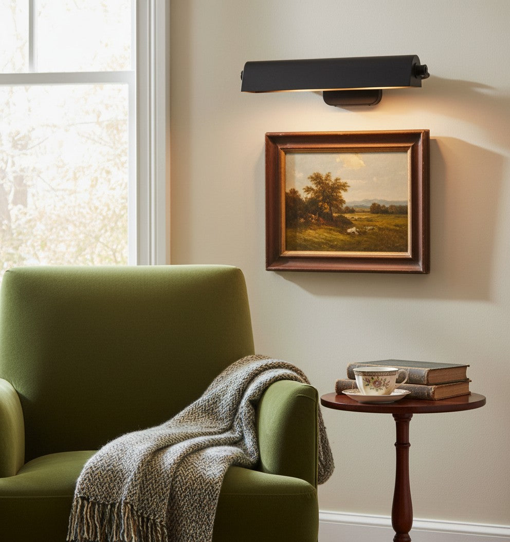 Modo Bildleuchte Verstellbares Schwenkarm-Design Klassische Kunstgalerie-Leuchte für Wandkunst