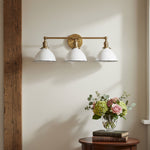 Cargar imagen en el visor de la Galería, Conique Metal Industrial Vanity Light  - Modern Bathroom Lighting Fixture
