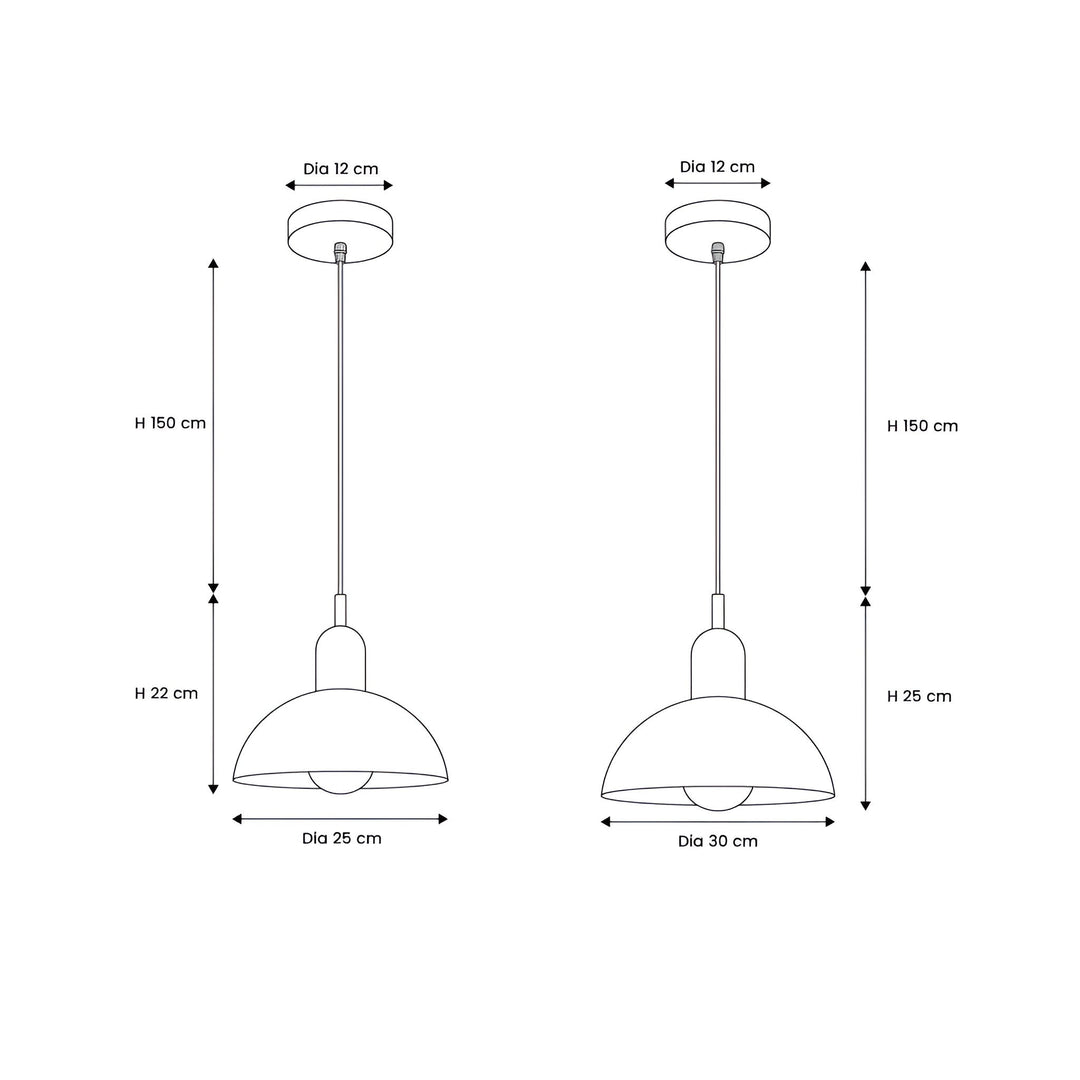 Aurora Nordic Colorful Bowl Pendant Light