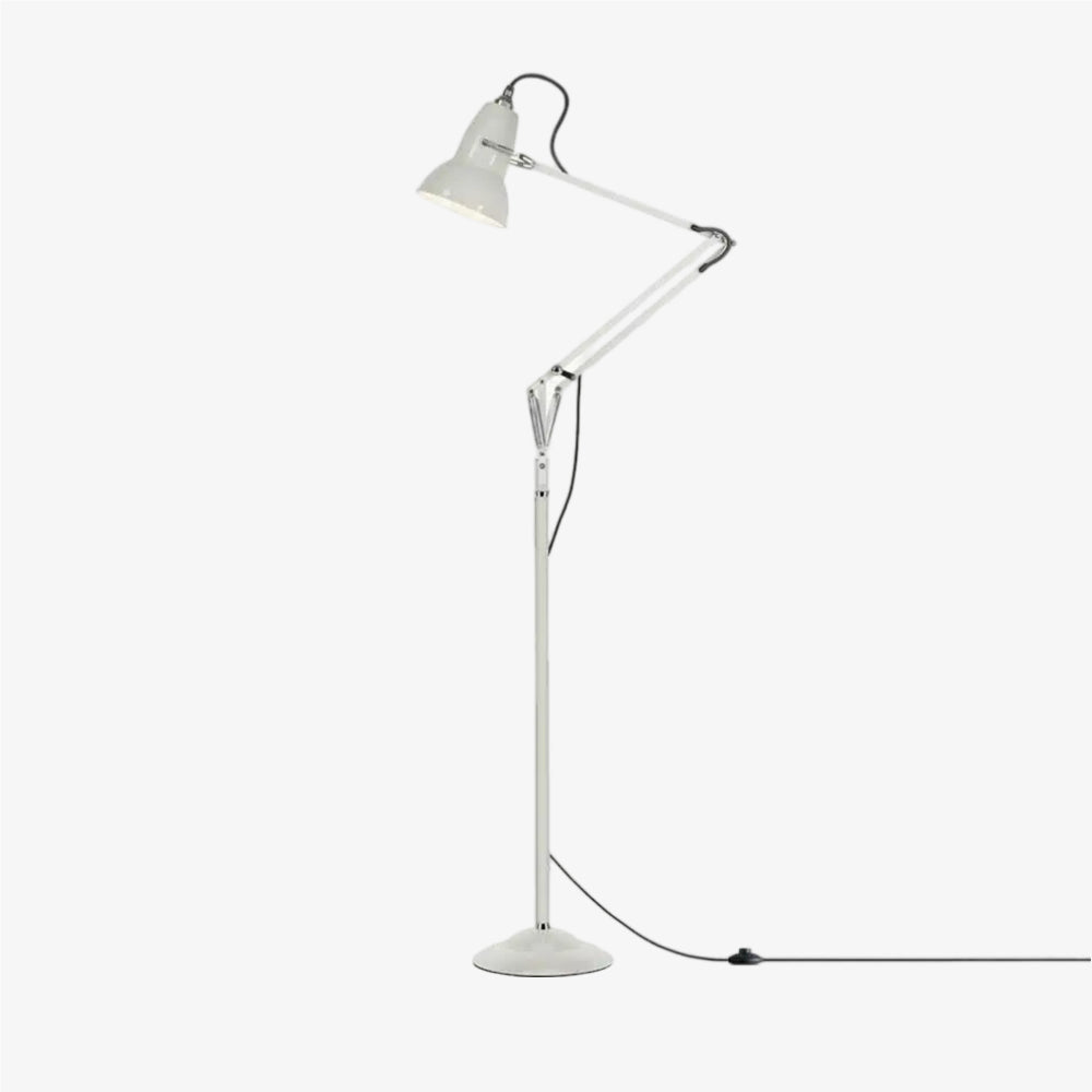 Lampe sur pied réglable Modryx Classic aux lignes raffinées – Design fonctionnel moderne pour usage intérieur à la maison
