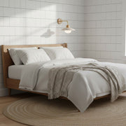 Lámpara de Pared Circular Escultural Minimalista Discra — Aplique de Pared de Estilo Natural para Pasillo y Dormitorio U18