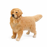 Cargar imagen en el visor de la Galería, Light wood-tone golden retriever desk ornament full view