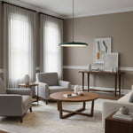 Charger l'image dans la visionneuse de galerie, Suspension LED Astris – Design mince en forme de disque Éclairage contemporain pour espaces de vie