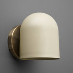 Charger l&#39;image dans la visionneuse de galerie, Applique murale industrielle moderne Metio Dome – Éclairage d&#39;accentuation au design minimaliste pour salle de bain, salon et chambre
