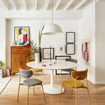 Load image into Gallery viewer, Parvion Metal Dome Pendant Light – Minimalist Modern Kitchen Fixture
