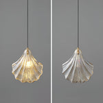 Bild in Gallery-Viewer laden, Hand-Blown Glass Brass Plug-In Swag Pendant