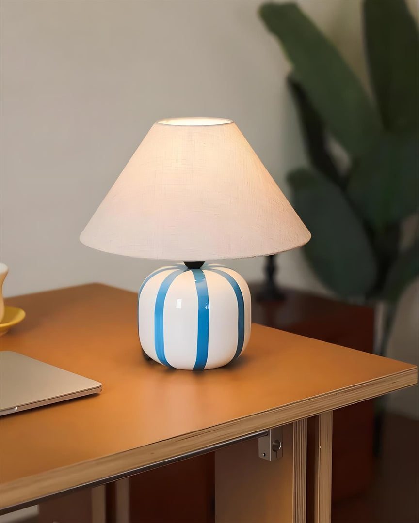 Lámpara de Mesa Lollipop Juguetona Esfera Colorida para Decoración de Dormitorio