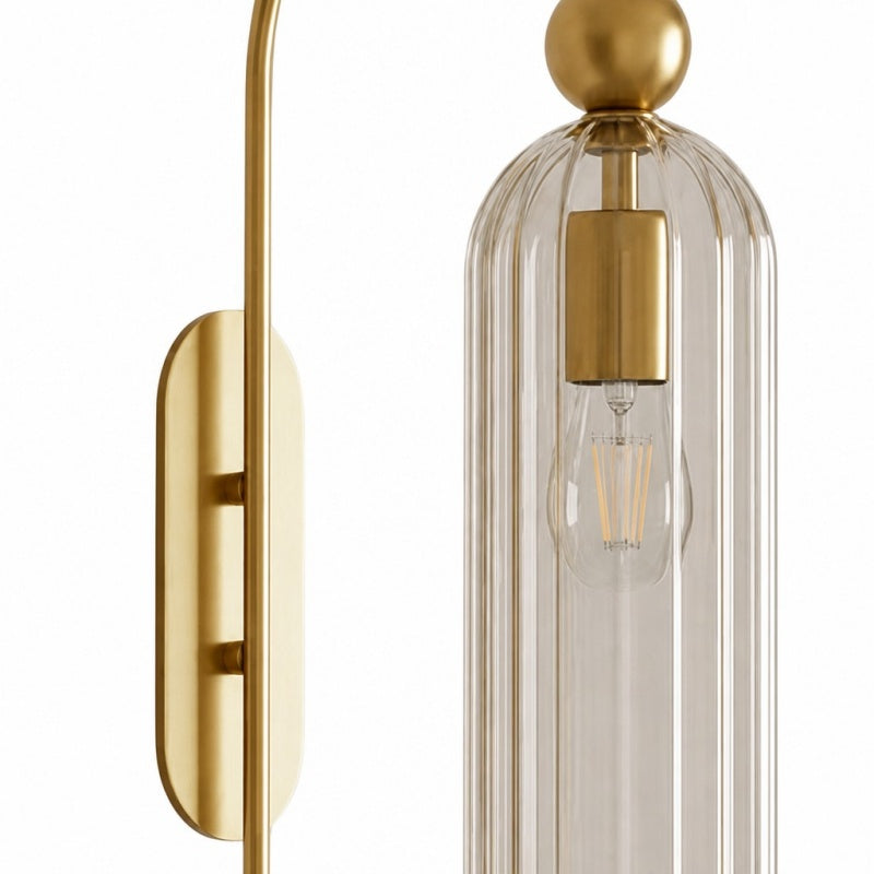 Avenlo Minimalist Wall Lamp – Modern Vertical Accent Lighting for Bathroom or Hallway