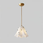 Charger l&#39;image dans la visionneuse de galerie, Bellina Wave-Edge Glass Pendant Lamp — Organic Contemporary Style for Dining &amp; Living
