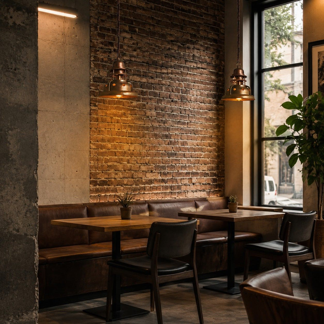 Vintage Industrial Iron Pendant Light