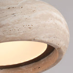 Charger l'image dans la visionneuse de galerie, Suspension en pierre travertin style Wabi Sabi