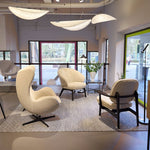 Charger l'image dans la visionneuse de galerie, White Silk Cloth Plug-In Pendant Lamp